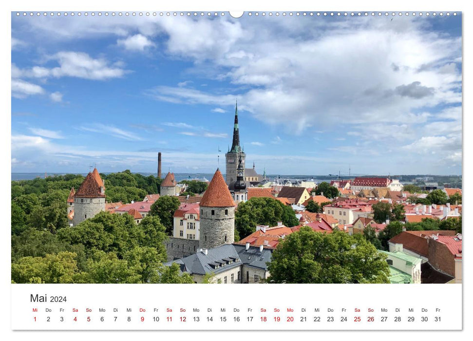 Estonia - An unknown paradise. (CALVENDO wall calendar 2024) 