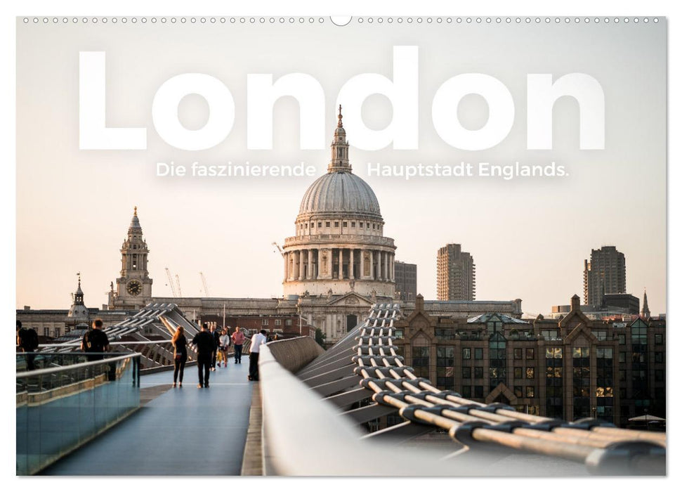 London - Die faszinierende Hauptstadt Englands. (CALVENDO Wandkalender 2024)