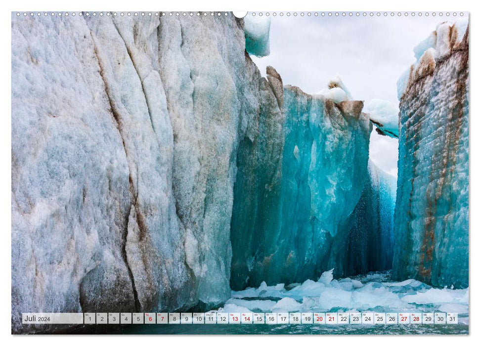 Eisgiganten der Arktis (CALVENDO Premium Wandkalender 2024)