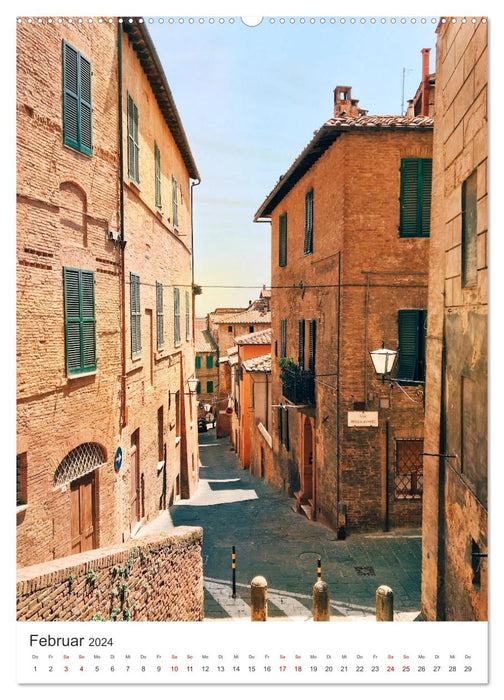 Tuscany - sun, wine and culture (CALVENDO wall calendar 2024) 