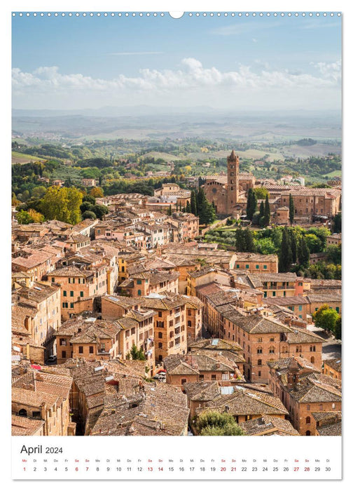 Tuscany - sun, wine and culture (CALVENDO wall calendar 2024) 