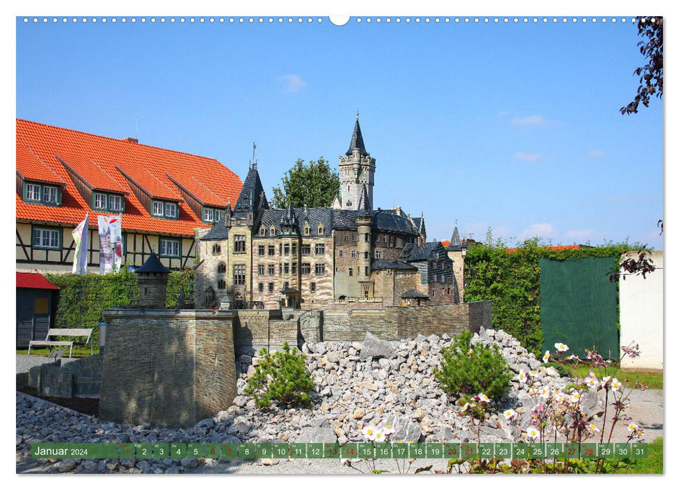 Leisure activities in Saxony-Anhalt (CALVENDO wall calendar 2024) 