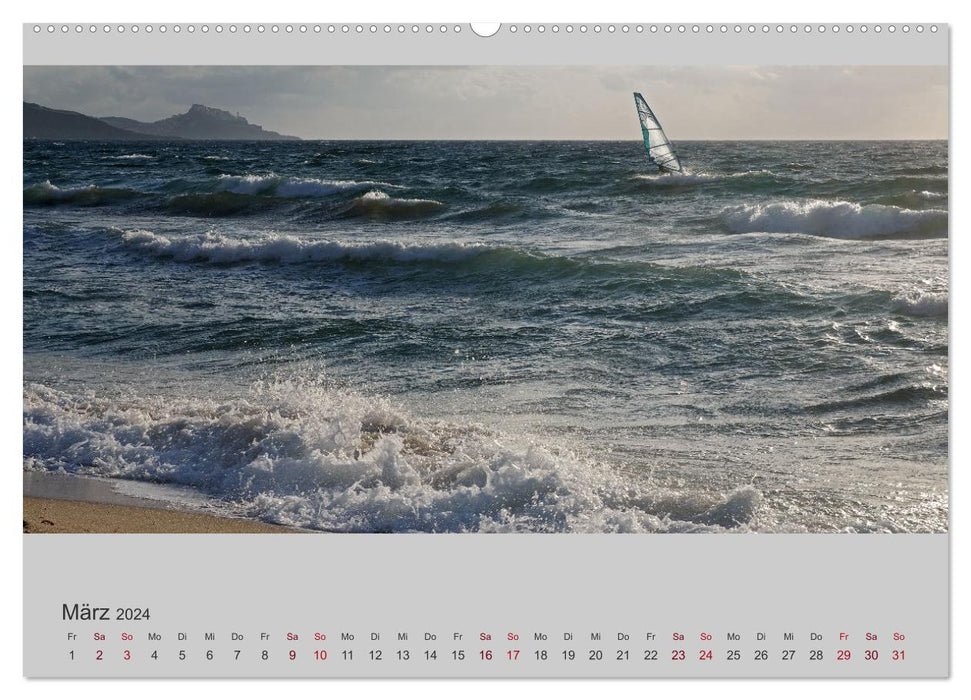 Sardinia – The North Coast (CALVENDO Wall Calendar 2024) 