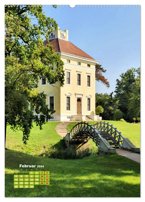 Wörlitzer Park and Luisium - A romantic journey (CALVENDO Premium Wall Calendar 2024) 