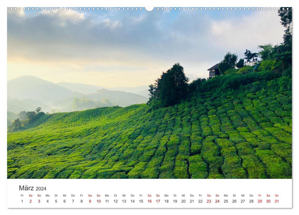 Malaysia - An impressive country. (CALVENDO wall calendar 2024) 