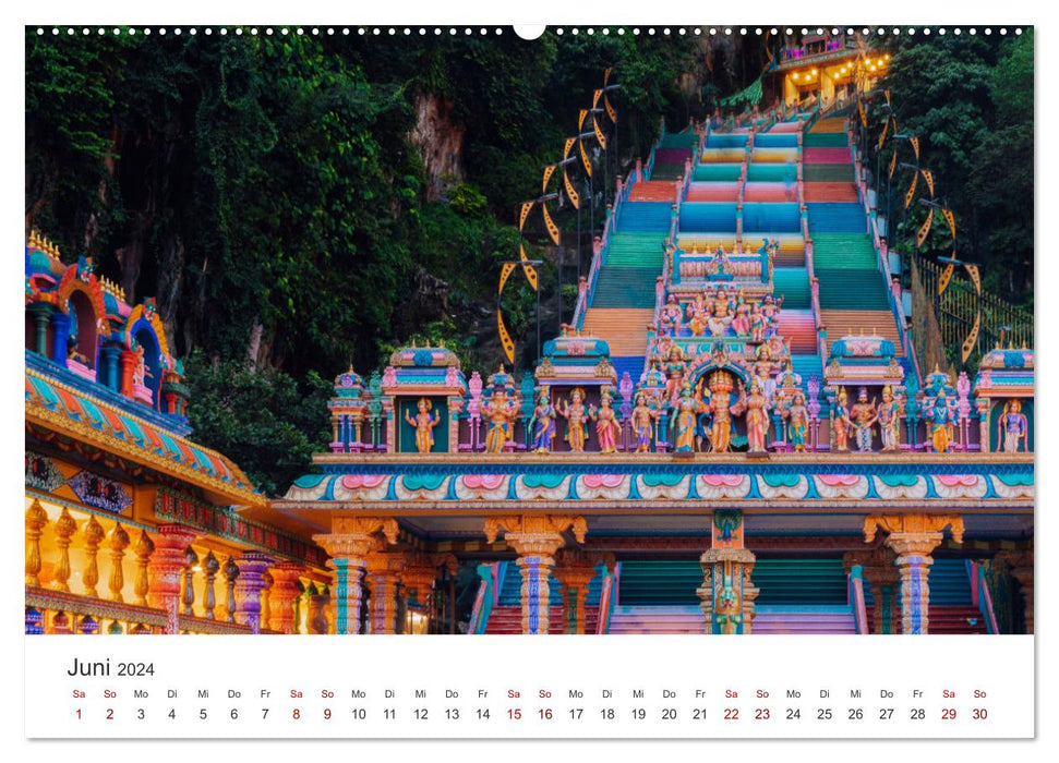 Malaysia - An impressive country. (CALVENDO wall calendar 2024) 