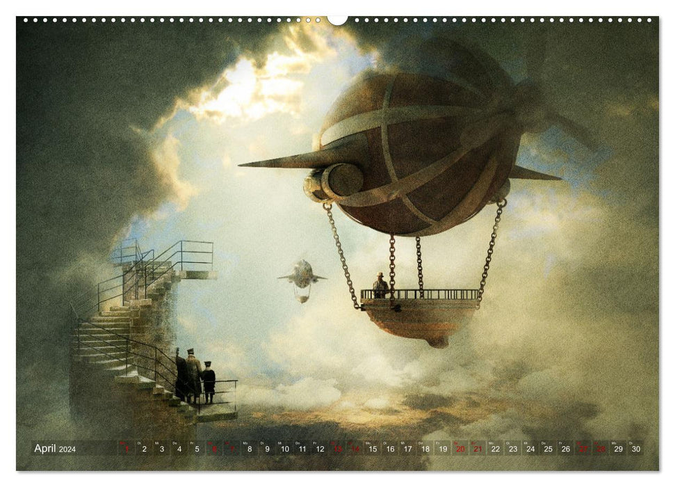 Ein kleiner Ausflug ins Reich der Fantasie (CALVENDO Wandkalender 2024)