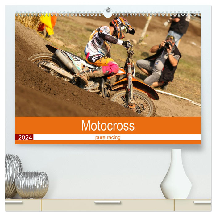 Motocross 2024 (CALVENDO Premium Wall Calendar 2024) 