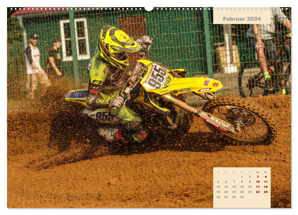 Motocross 2024 (CALVENDO Premium Wall Calendar 2024) 
