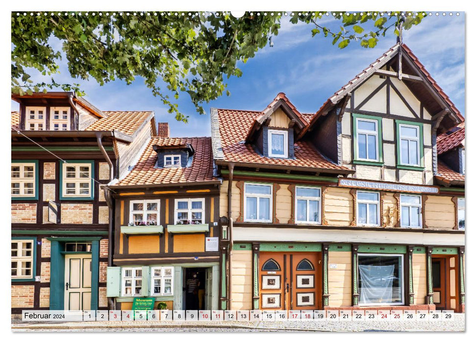 WERNIGERODE Impressionen aus dem Stadtherz (CALVENDO Premium Wandkalender 2024)