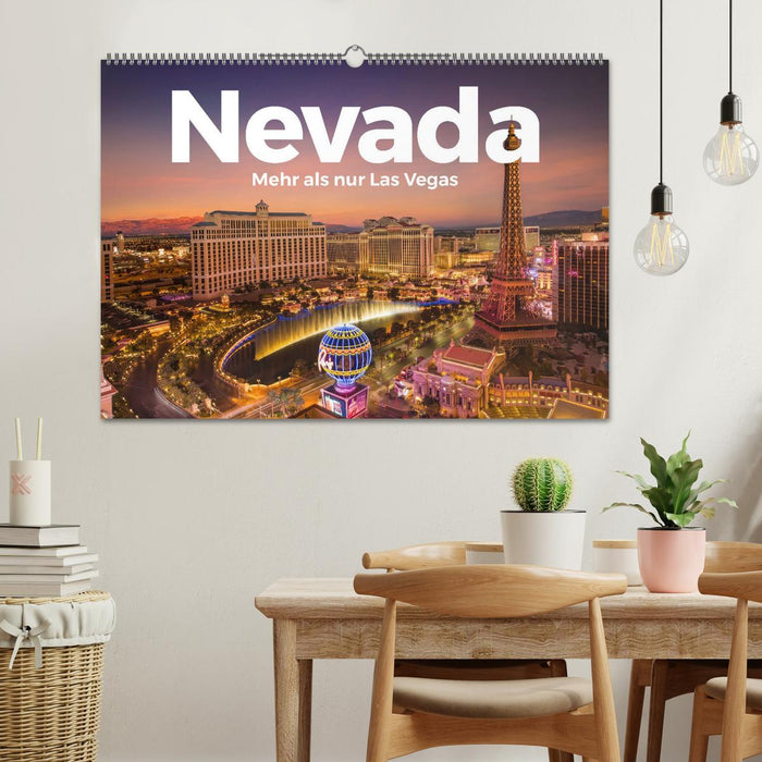 Nevada - Plus que Las Vegas (Calendrier mural CALVENDO 2024) 