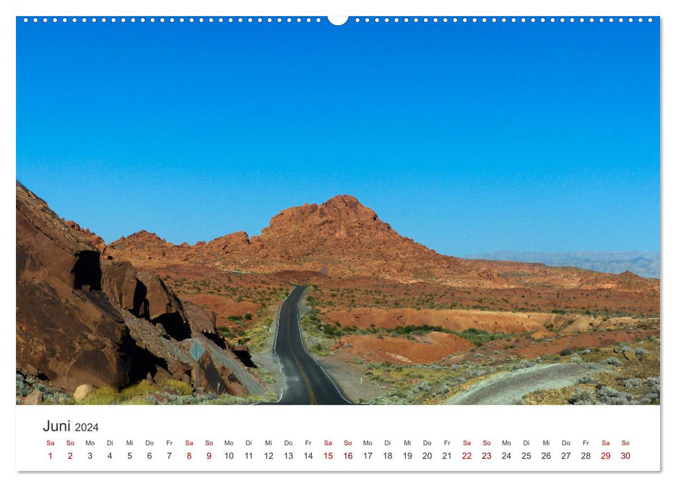 Nevada - More than just Las Vegas (CALVENDO wall calendar 2024) 