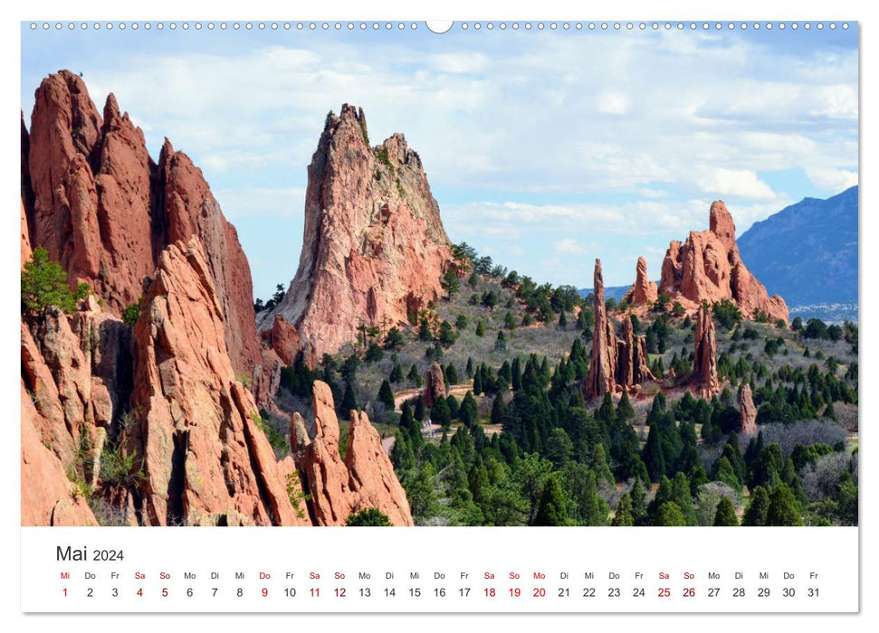 Colorado - Wonderful landscapes (CALVENDO wall calendar 2024) 