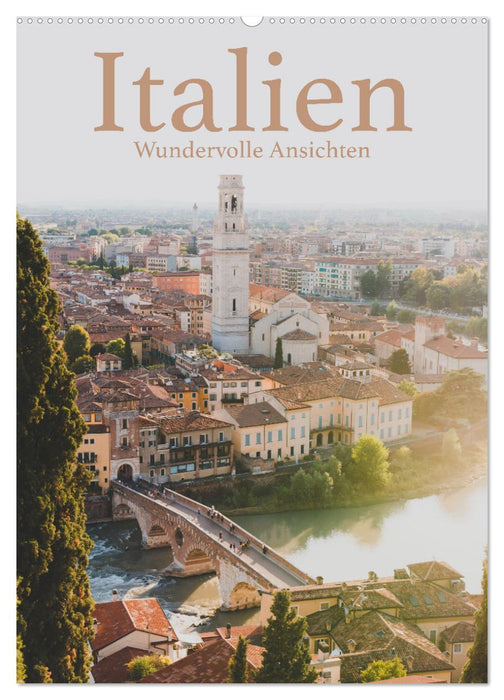 Italien - Wundervolle Ansichten (CALVENDO Wandkalender 2024)