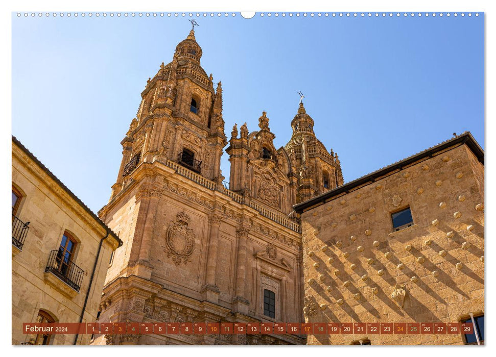 Salamanca - Eine Perle Spaniens (CALVENDO Wandkalender 2024)