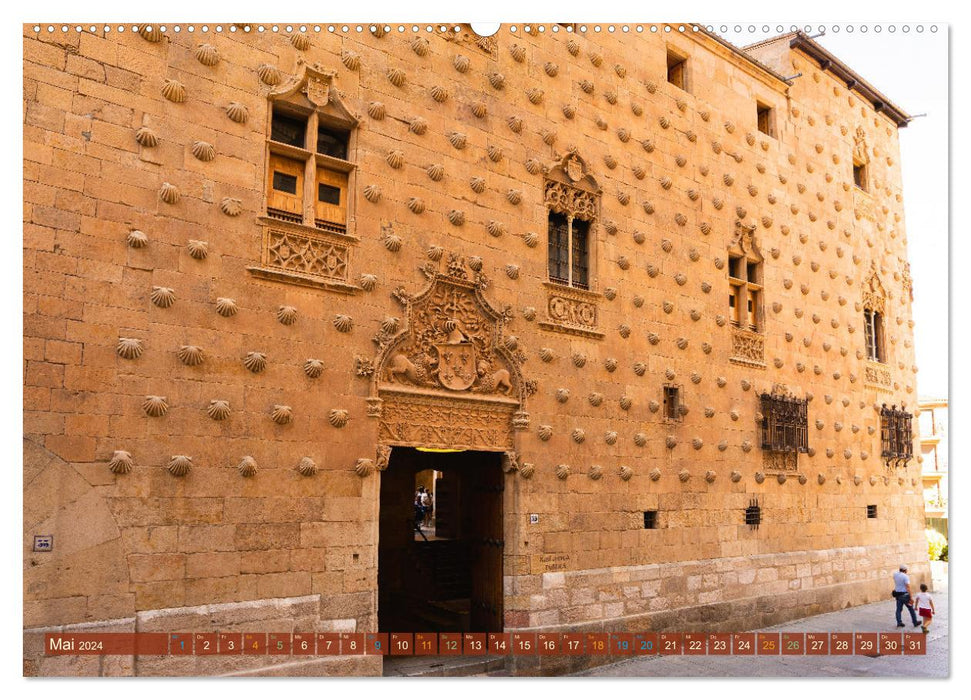 Salamanca - Eine Perle Spaniens (CALVENDO Wandkalender 2024)