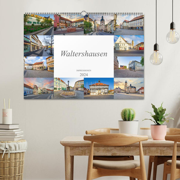 Waltershausen impressions (CALVENDO wall calendar 2024) 