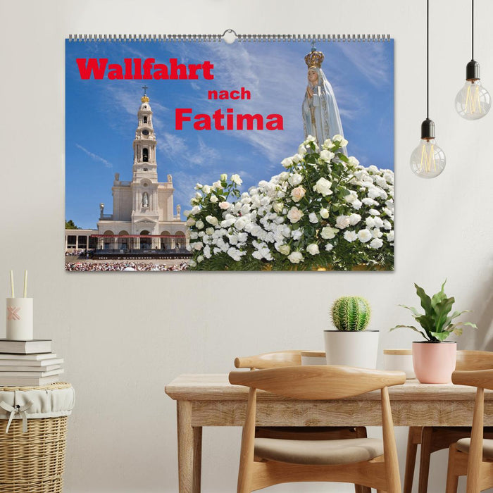 Pilgrimage to Fatima (CALVENDO wall calendar 2024) 