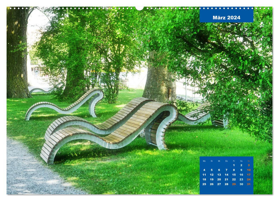 Please take a seat...and wait, rest, dream (CALVENDO Premium Wall Calendar 2024) 