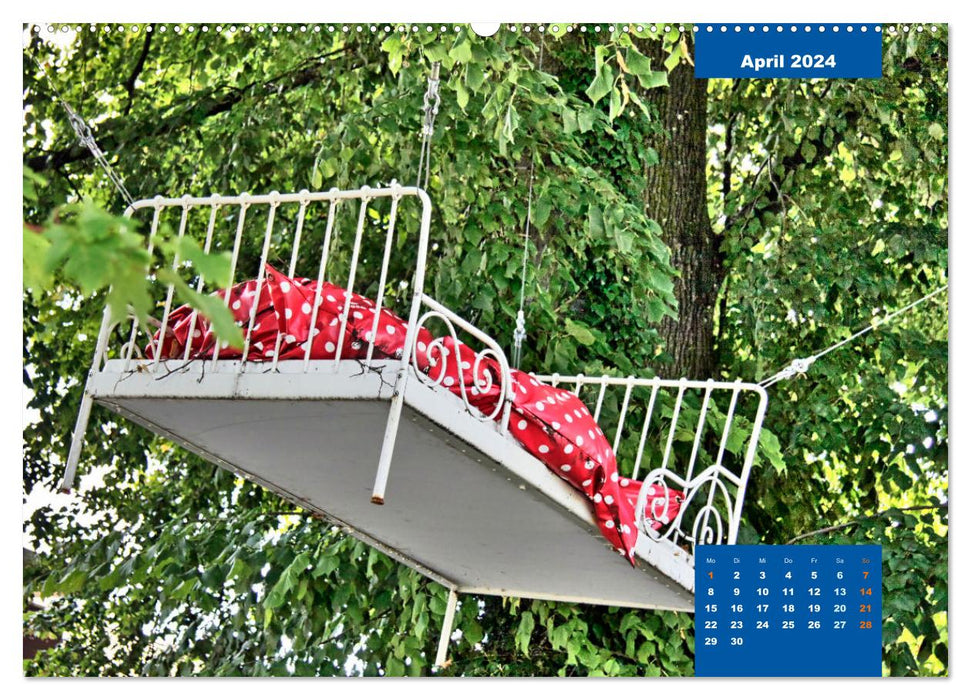 Please take a seat...and wait, rest, dream (CALVENDO Premium Wall Calendar 2024) 