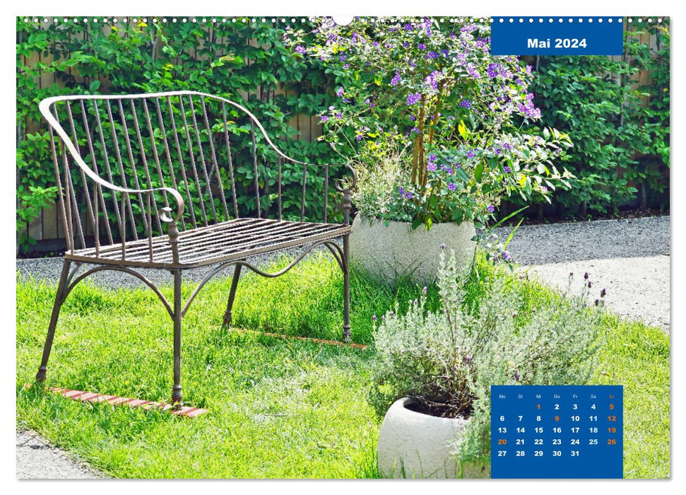 Please take a seat...and wait, rest, dream (CALVENDO Premium Wall Calendar 2024) 