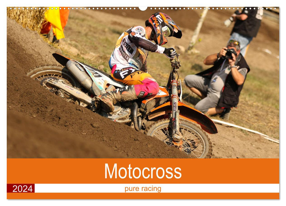 Motocross 2024 (CALVENDO wall calendar 2024) 