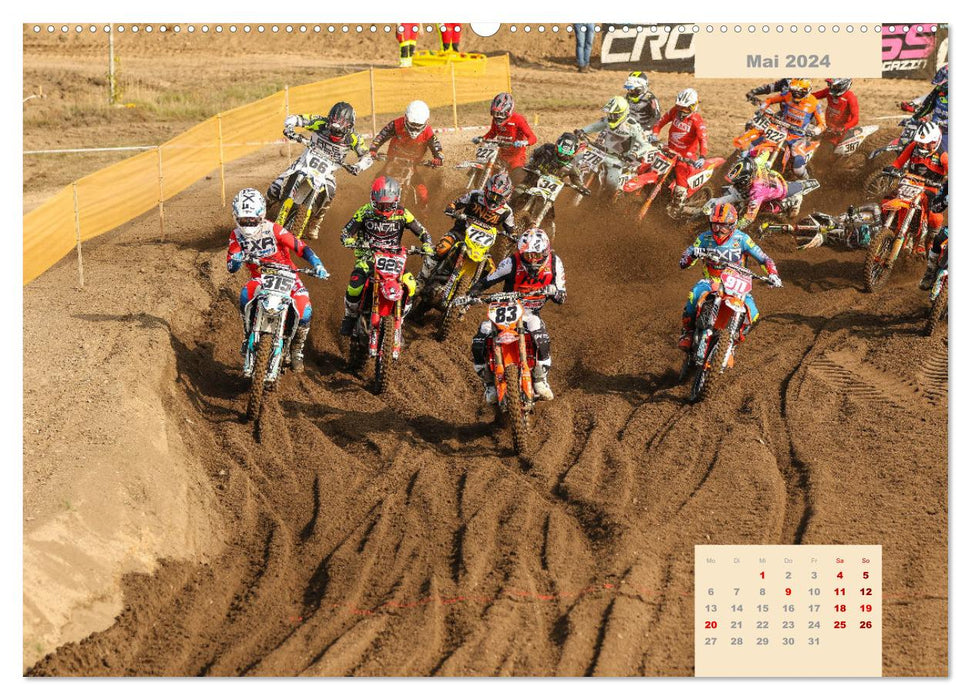 Motocross 2024 (CALVENDO Wandkalender 2024)