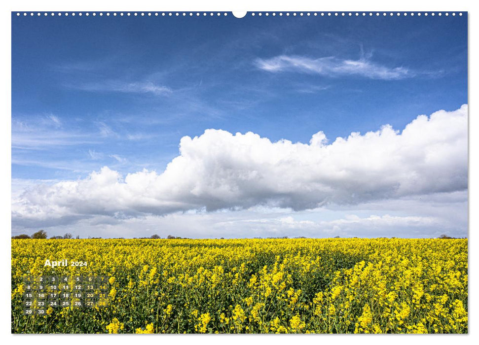 Schleswig-Holstein in spring (CALVENDO Premium Wall Calendar 2024) 