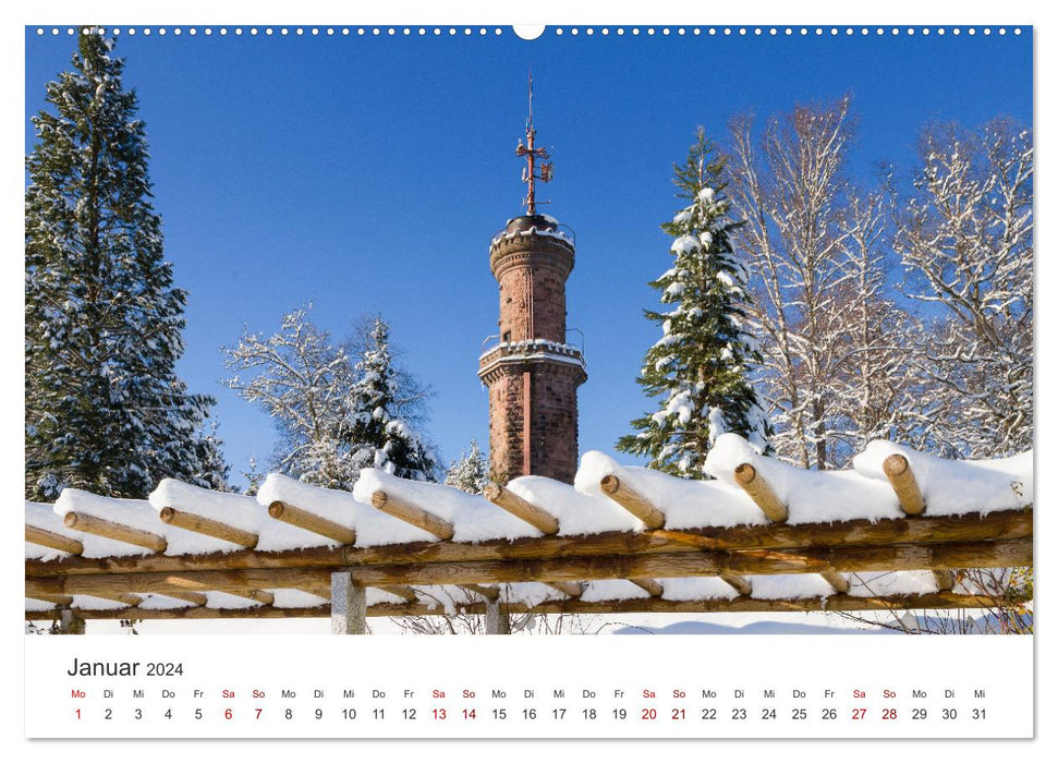 Freudenstadt 2024 (CALVENDO Premium Wall Calendar 2024) 