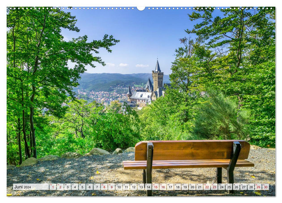 WERNIGERODE impressions from the city heart (CALVENDO wall calendar 2024) 