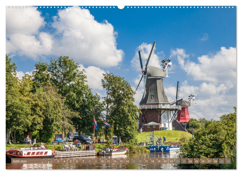 Greetsiel in East Frisia (CALVENDO Premium Wall Calendar 2024) 