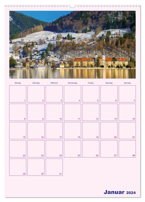 Around Bavaria (CALVENDO Premium Wall Calendar 2024) 