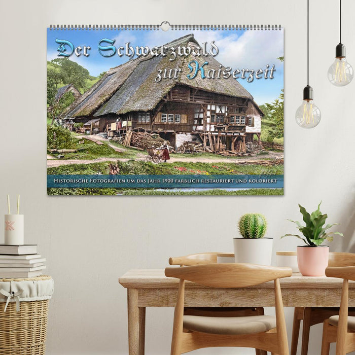 The Black Forest in imperial times - photos newly restored (CALVENDO wall calendar 2024) 