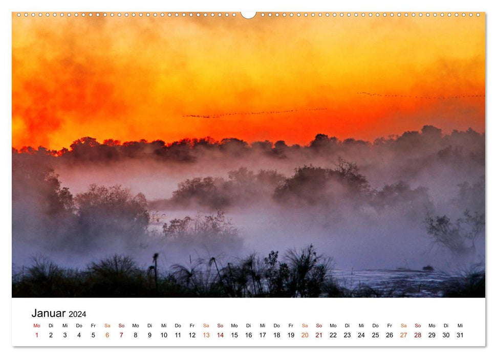 NAMIBIA • Lebensader Wasser (CALVENDO Premium Wandkalender 2024)