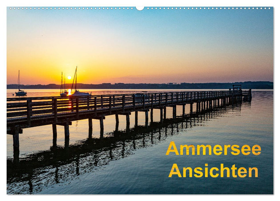 Ammersee-Ansichten (CALVENDO Wandkalender 2024)