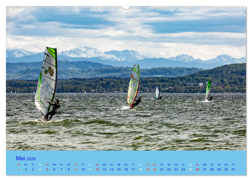 Ammersee-Ansichten (CALVENDO Wandkalender 2024)