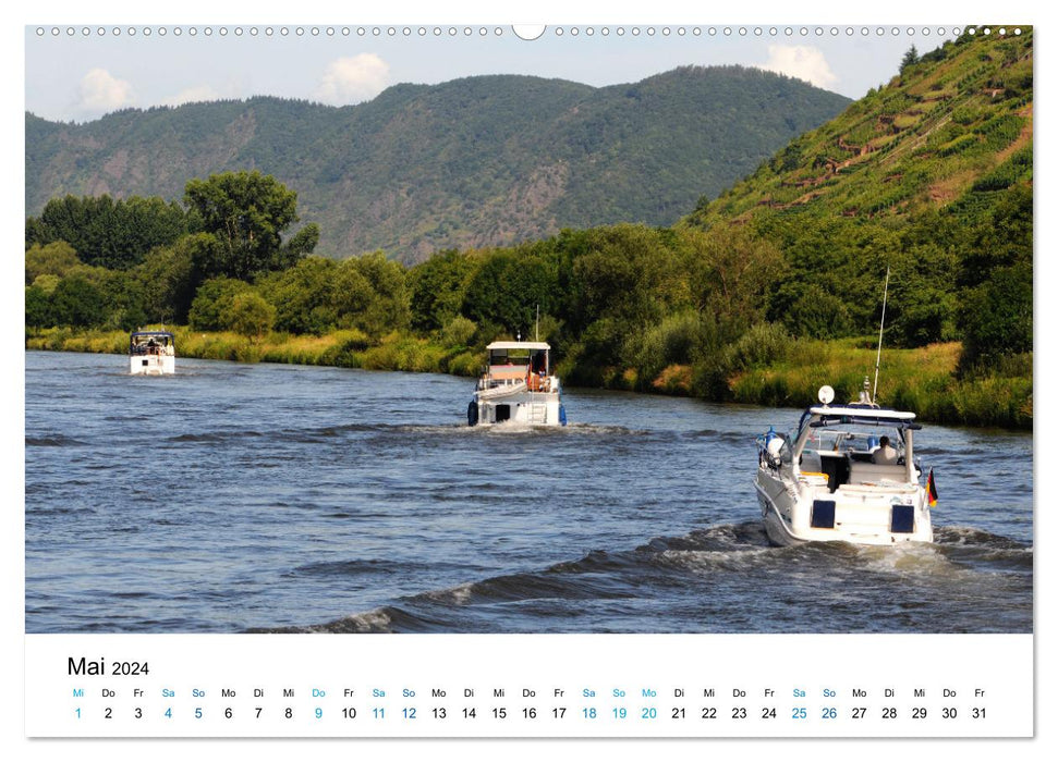 Moselle vacation - Cochem and surroundings (CALVENDO wall calendar 2024) 