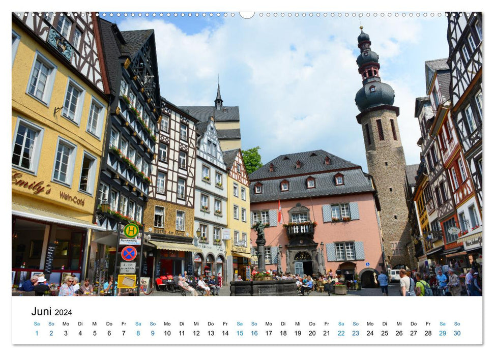 Moselle vacation - Cochem and surroundings (CALVENDO wall calendar 2024) 