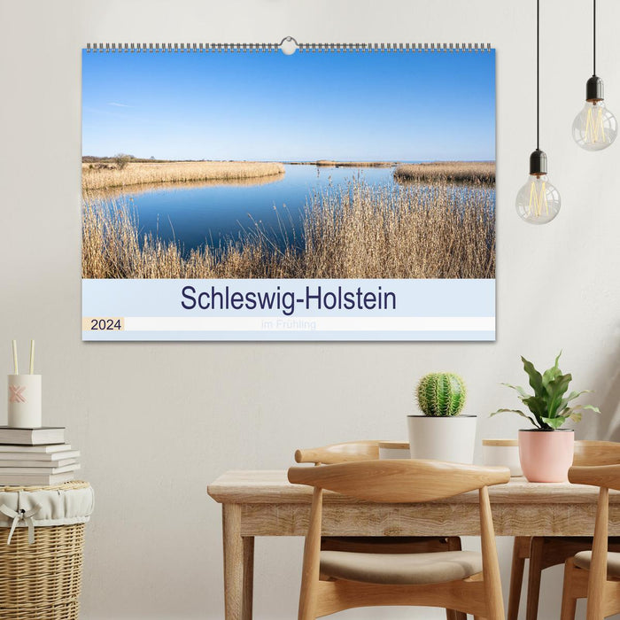 Schleswig-Holstein im Frühling (CALVENDO Wandkalender 2024)