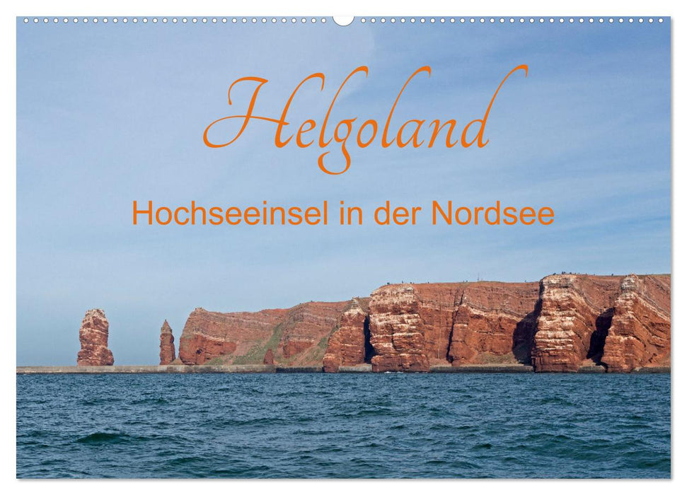 Heligoland - deep sea island in the North Sea (CALVENDO wall calendar 2024) 