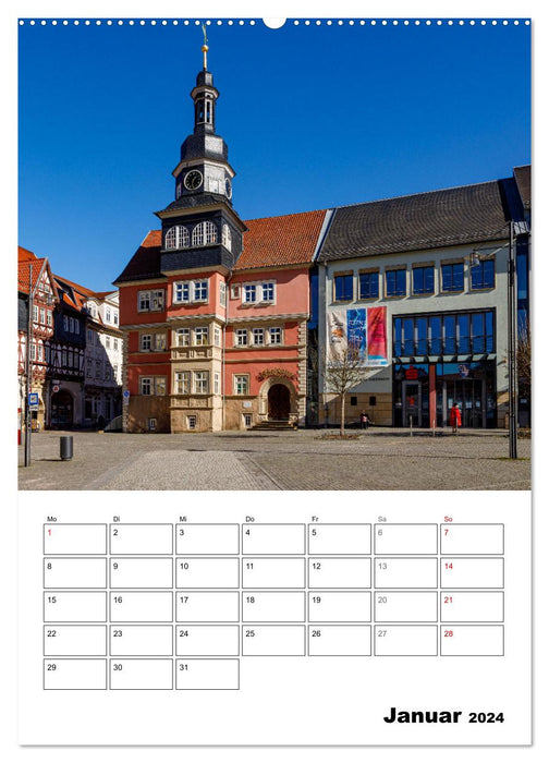 Eisenach historique (Calvendo Premium Calendrier mural 2024) 