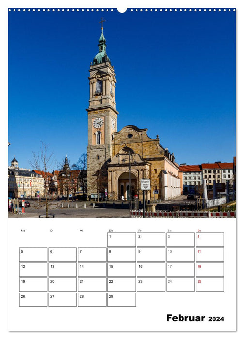 Eisenach historique (Calvendo Premium Calendrier mural 2024) 