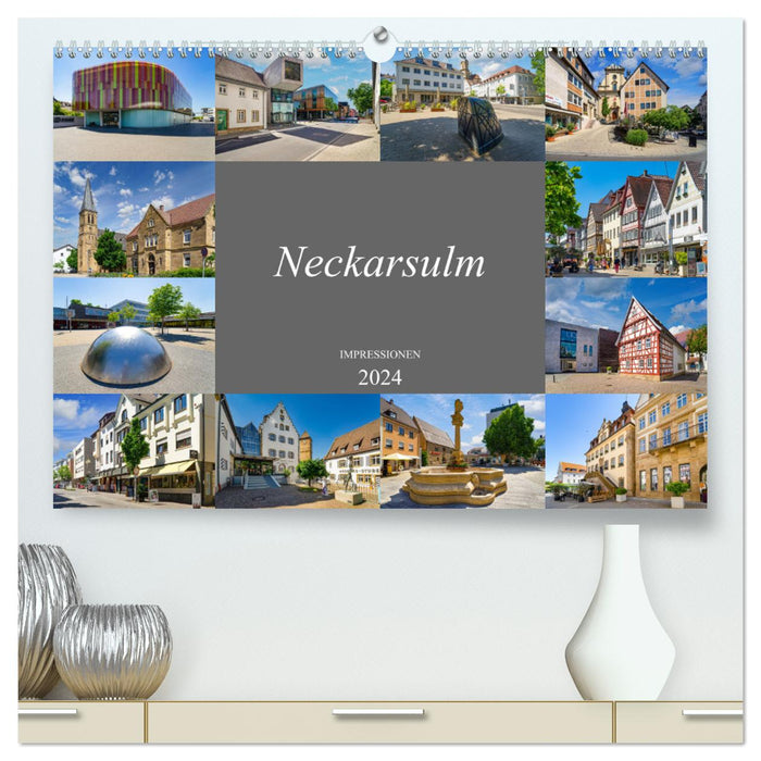 Neckarsulm Impressionen (CALVENDO Premium Wandkalender 2024)