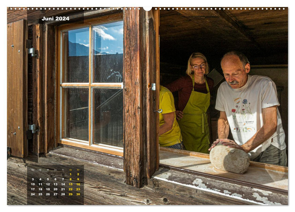 Roggenbrot aus dem Wallis (CALVENDO Wandkalender 2024)