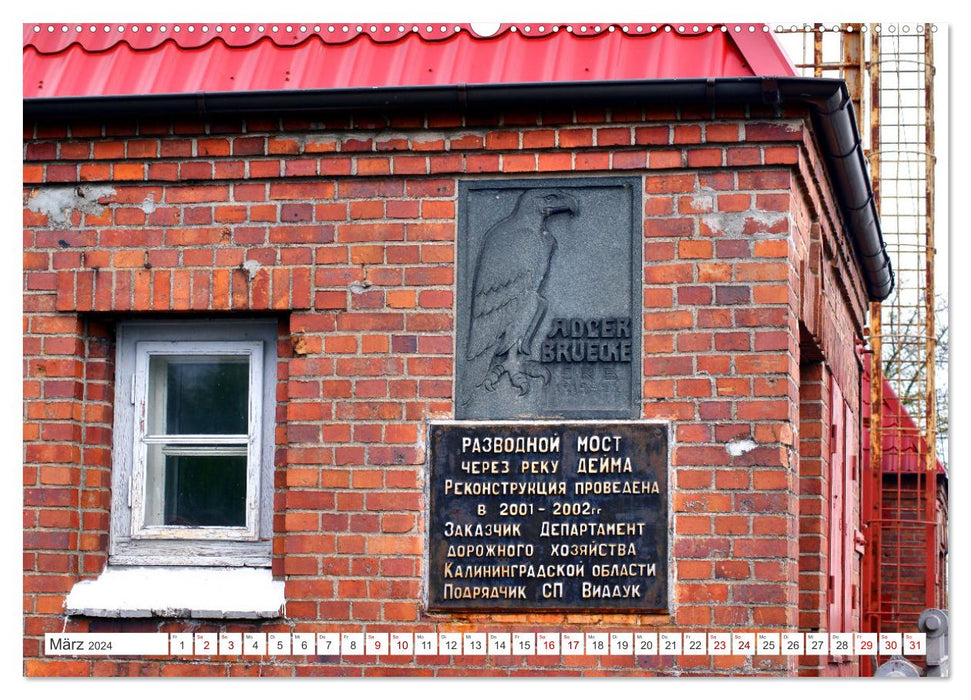 Prusse orientale pittoresque - Labiau-Polessk (calendrier mural CALVENDO 2024) 