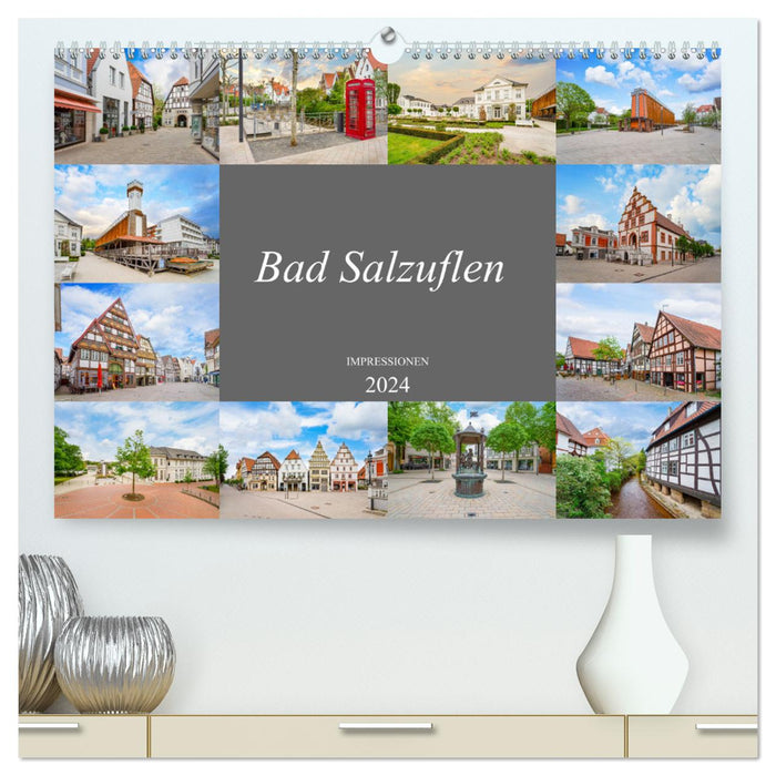 Bad Salzuflen Impressions (CALVENDO Premium Wall Calendar 2024) 