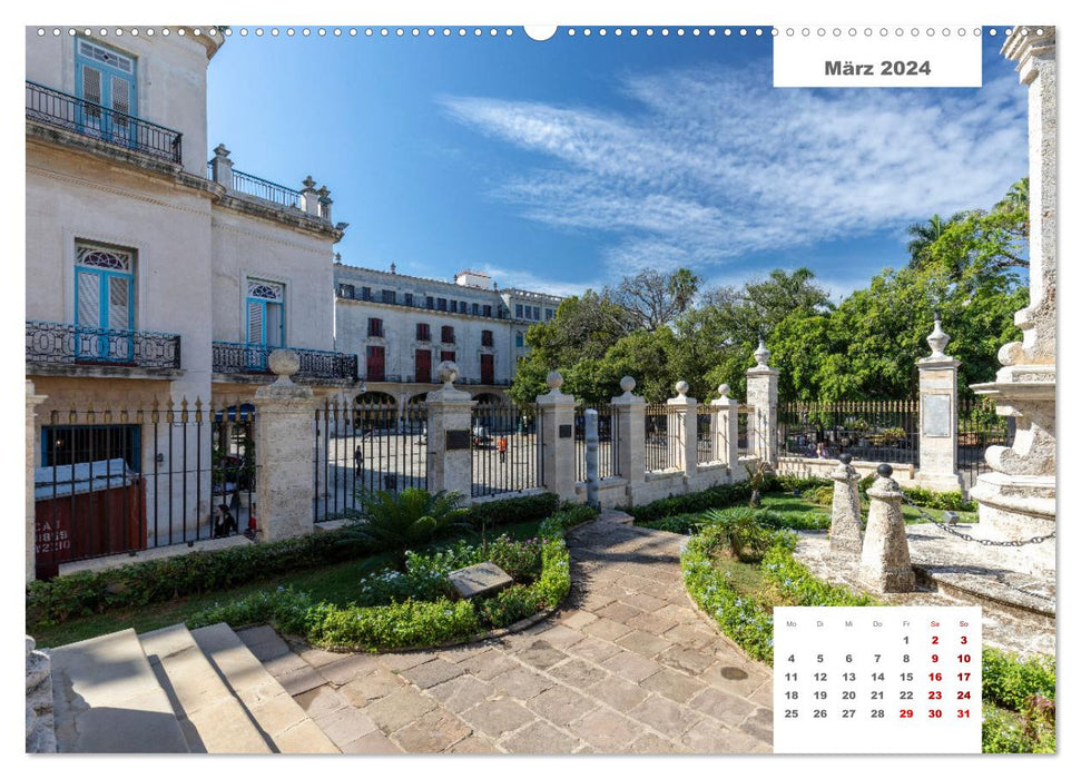 Cuba - Caribbean island paradise (CALVENDO Premium Wall Calendar 2024) 