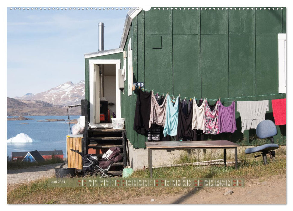 Tasiilaq - A short summer in East Greenland (CALVENDO Premium Wall Calendar 2024) 