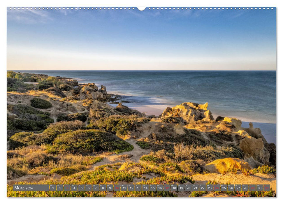 Die Algarve - Portugals märchenhafte Felsenküste (CALVENDO Wandkalender 2024)