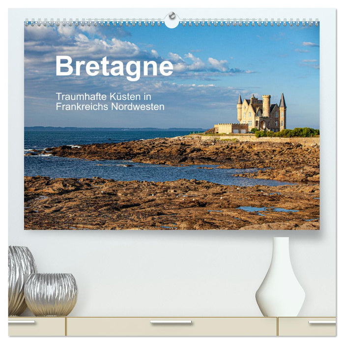 Bretagne Traumhafte Küsten in Frankreichs Nordwesten (CALVENDO Premium Wandkalender 2024)